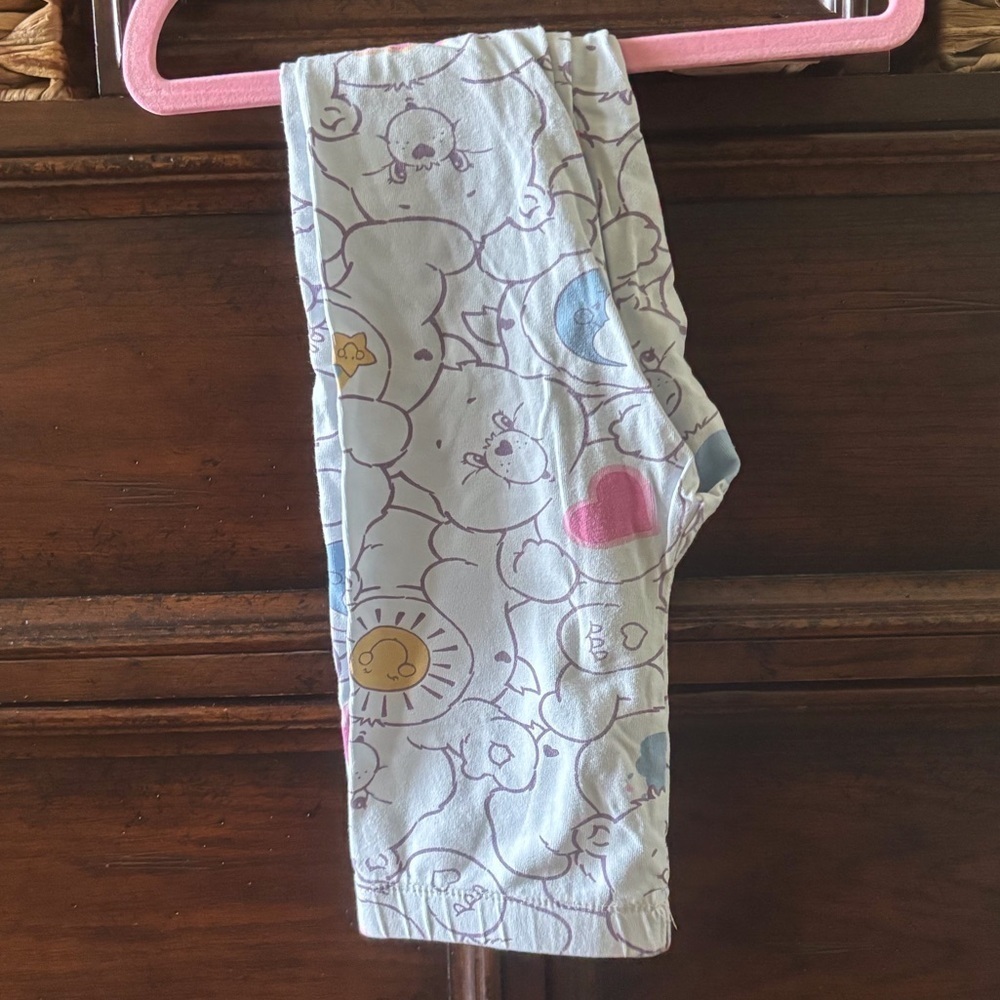 Care Bears graphic print leggings in size M